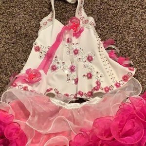 Little Girls Cupcake Style Pageant Outfit